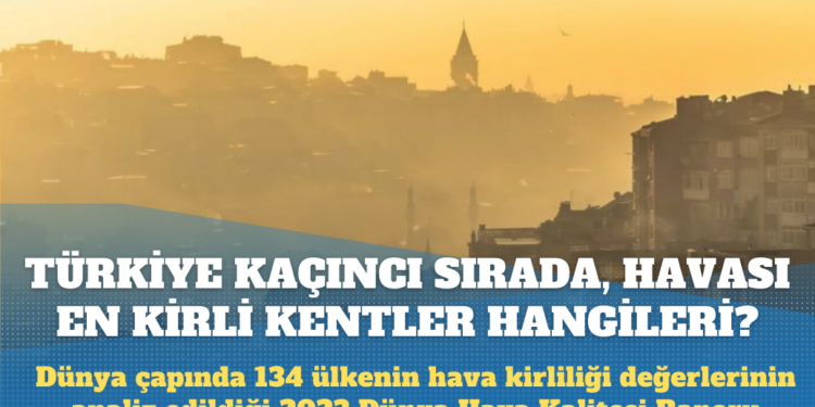 2023 Dünya Hava Kalitesi Raporu: Türkiye kaçıncı sırada, havası en kirli kentler hangileri?