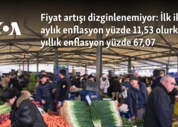 Fiyat artışı dizginlenemiyor: İlk iki aylık enflasyon yüzde 11,53 olurken yıllık enflasyon yüzde 67,07
