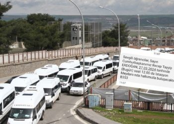 Öğrenciler Erdoğan’ın mitingine taşındı