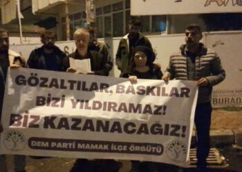 DEM Parti Mamak İlçe Örgütü’nden gözaltılara tepki