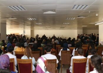 AKP’nin Bedlîs Belediye adaylarının hastanede tanıtılmasına tepki