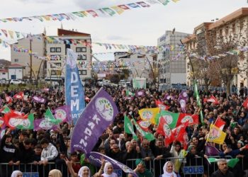 Çewlig’de miting