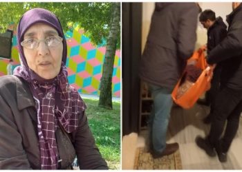 Evden sedye ile çıkarılan 75 yaşındaki tutsak yakını Yıldız tutuklandı