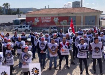 Lezita işçileri greve çıktı