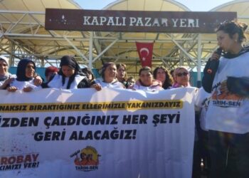 Agrobay işçileri Ankara’ya yürüyor