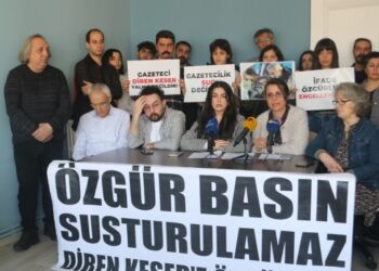 Gazeteci Diren Keser’in tutuklanması protesto edildi