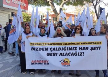 Agrobay işçileri yürüyüşün 7’nci gününde