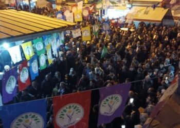 Wêranşar’da Kuran aşiretinden DEM Parti’ye tam destek