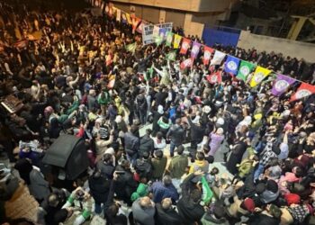 Serêkaniyê’de görkemli mahalle şöleni