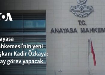 Anayasa Mahkemesi’nin yeni başkanı Kadir Özkaya: 33 ay görev yapacak