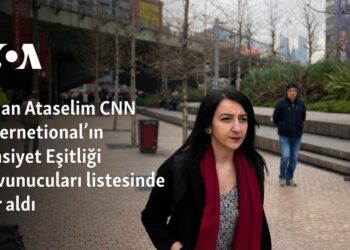 Fidan Ataselim CNN Internetional’ın Cinsiyet Eşitliği Savunucuları listesinde yer aldı