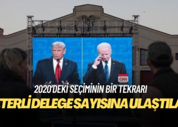 ABD’de Biden ve Trump seçimde aday olmak için gerekli delege sayısına ulaştı