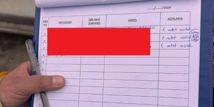 AKP, seçim afişlerini asmak istemeyen esnafı fişledi