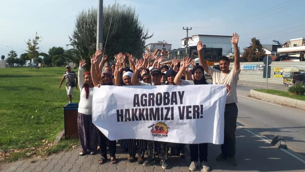 Agrobay direnişi sürüyor: İşçiler Çalışma Genel Müdürü ile görüştü