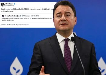 Ali Babacan’dan Erdoğan’a: Nereden nereye geldiğimizi hep birlikte görüyoruz