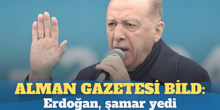Alman gazetesi Bild: Erdoğan, şamar yedi
