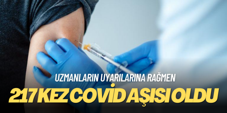 Almanya’da bir kişi 217 kez Covid aşısı oldu
