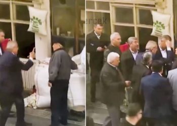 Belediye başkanı, ‘oy vermeyeceğim’ diyen 70 yaşındaki vatandaşa yumruk attı