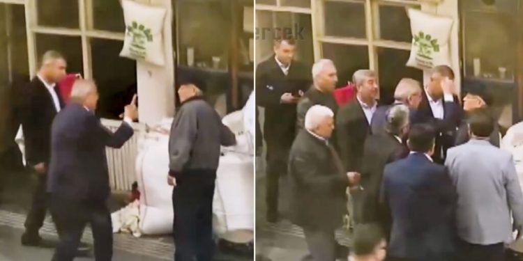 Belediye başkanı, ‘oy vermeyeceğim’ diyen 70 yaşındaki vatandaşa yumruk attı