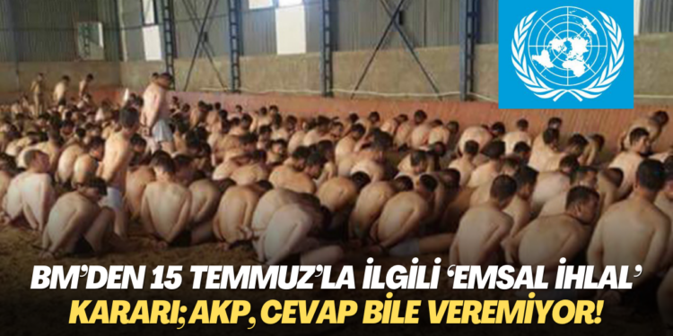 BM’den 15 Temmuz’la ilgili ’emsal ihlal’ kararı; AKP, cevap bile veremiyor!