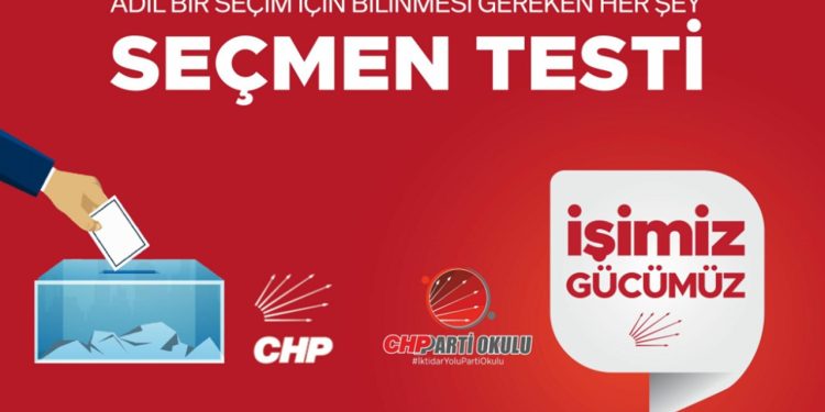 CHP Parti Okulu, '2024 Yerel Seçimine Ne Kadar Hazırsınız' testi hazırladı