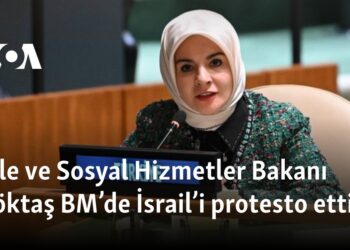 Aile ve Sosyal Hizmetler Bakanı Göktaş BM’de İsrail’i protesto etti