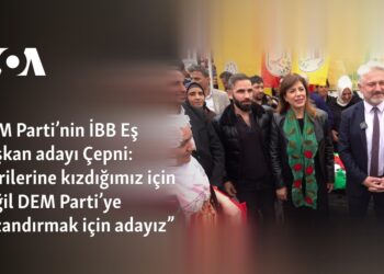 DEM Parti’nin İBB Eş Başkan adayı Çepni: “Birilerine kızdığımız için değil DEM Parti’ye kazandırmak için adayız”
