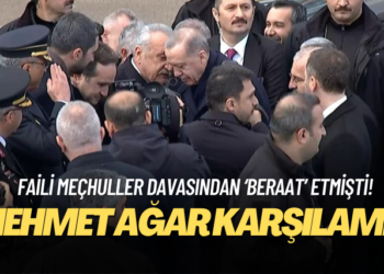 Erdoğan’ı Elazığ’da faili meçhuller davasından beraat eden Mehmet Ağar karşılamış!