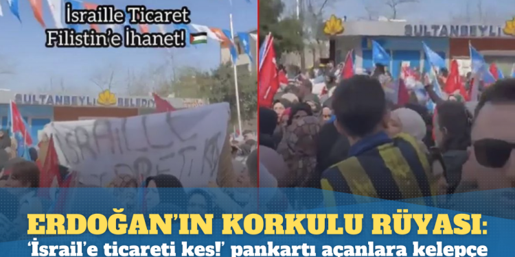 Erdoğan’ın korkulu rüyası oldular: ‘İsrail’e ticareti kes!’ pankartı açanlara ters kelepçe
