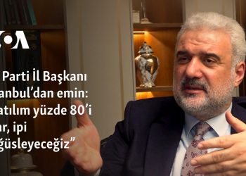 AK Parti İl Başkanı İstanbul’dan emin: “Katılım yüzde 80’i aşar, ipi göğüsleyeceğiz”