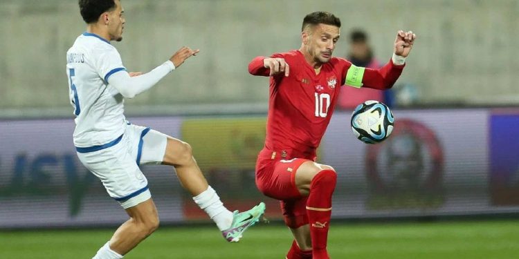 Fenerbahçeli Dusan Tadic, Sırbistan tarihine geçti