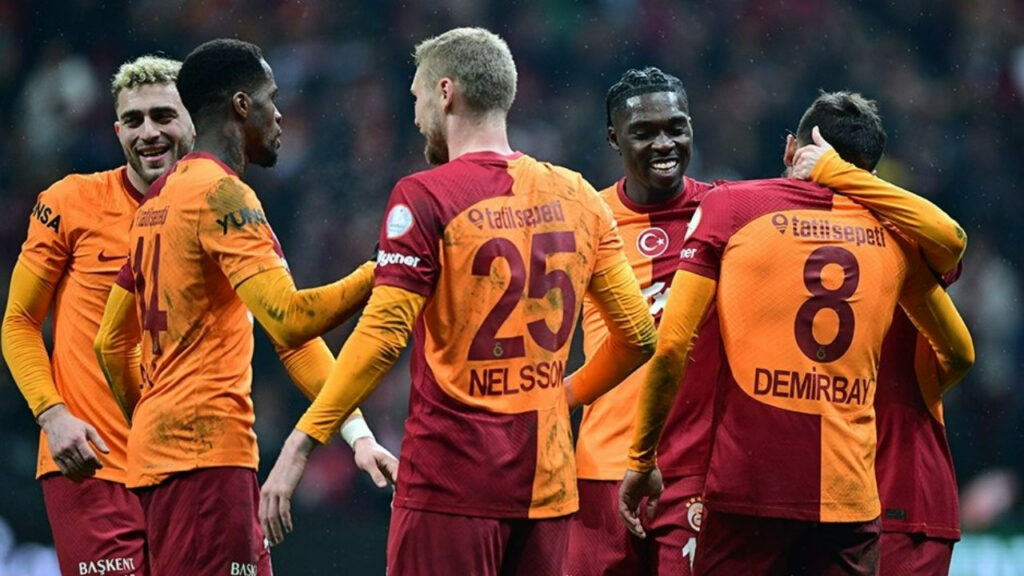 Galatasaray'dan gol şov