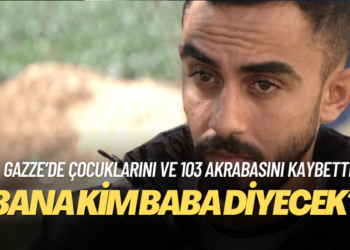Gazze’de çocuklarını ve 103 akrabasını kaybetti: ‘Bana kim baba diyecek?’