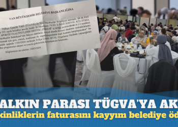 Halkın parası TÜGVA’ya aktı, iftar yemeğinin faturasını bile kayyımın yönettiği belediyeye ödettiler