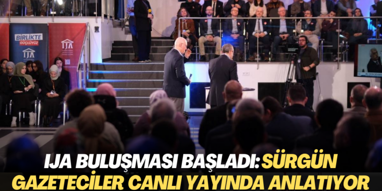 IJA buluşması başladı: Sürgün gazeteciler canlı yayında anlatıyor