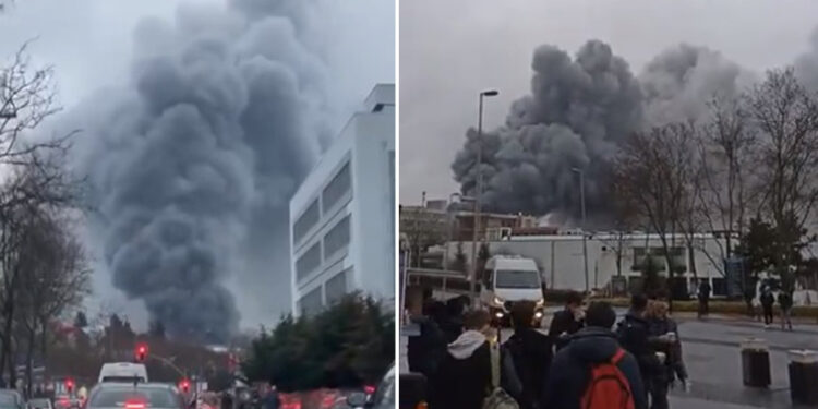 İTÜ Ayazağa-Maslak kampüsünde yangın paniği