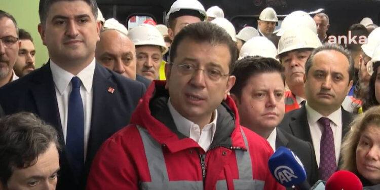 İmamoğlu: Sanki millet tünelden koşarak gidecek ya da birinin saydığı gibi bir, iki, üç diye kilometreleri sayacak!