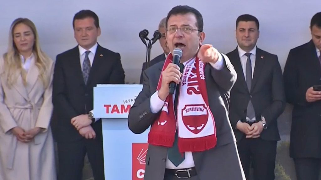 İmamoğlu, seçim çalışmalarına katılan bakanları eleştirdi