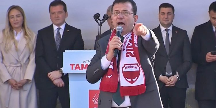 İmamoğlu, seçim çalışmalarına katılan bakanları eleştirdi