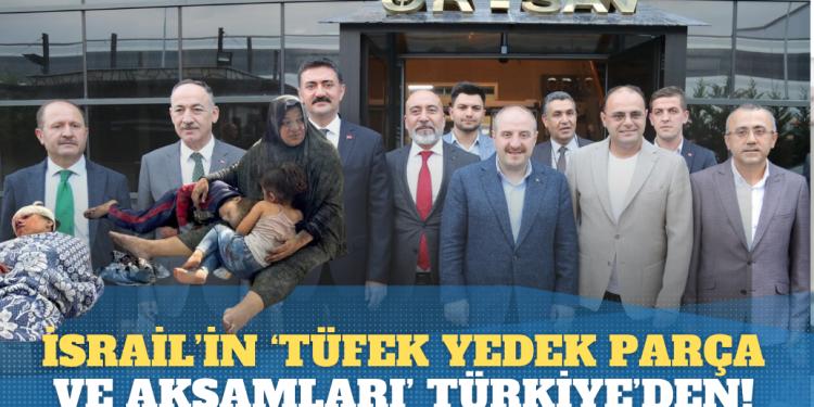 İsrail’in ‘tüfek yedek parça ve aksamları’ Türkiye’den!: Belgesi yayınlandı