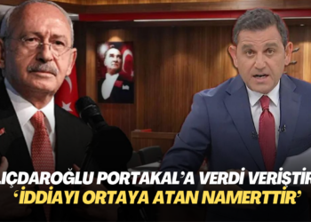 Kılıçdaroğlu Portakal’a verdi veriştirdi: ‘İspatlayamayacağı iddiayı ortaya atan namerttir’