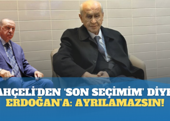 Kolunda sargıyla konuşan Bahçeli: ‘Son seçimim’ diyen Erdoğan’a: Ayrılamazsın!