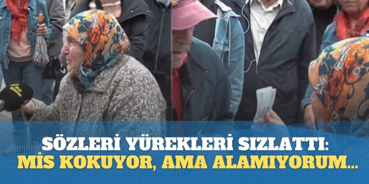 Yaşlı kadının sözleri yürekleri sızlattı: Mis gibi geliyor pidenin kokusu, ama alamıyorum…