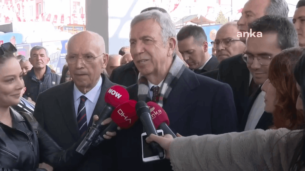 Mansur Yavaş'tan sahte DEM Parti afişlerine ilişkin açıklama