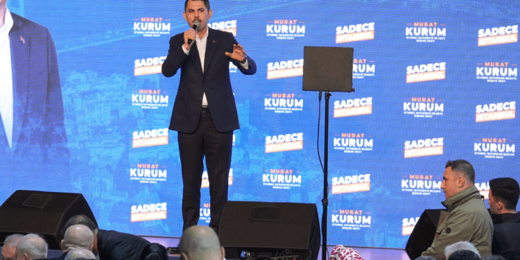 Murat Kurum, konuşmasını İmamoğlu'na ayırdı ve... "Hiç kimse bizi polemik yaparken bulamayacak"