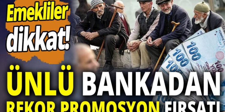 O bankadan emekliye rekor promosyon! Mart'a özel yeni ödeme