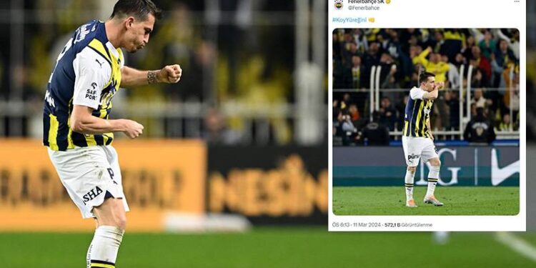 Pendikspor maçının ardından tepki çekmişti: Fenerbahçe'den Mert Hakan paylaşımı