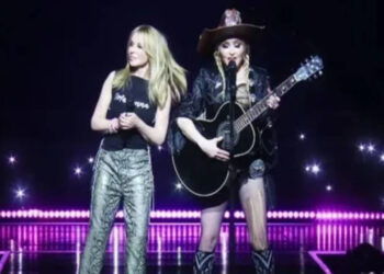 Popun iki devi aynı sahnede: Madanno ve Kylie Minogue düet yaptı