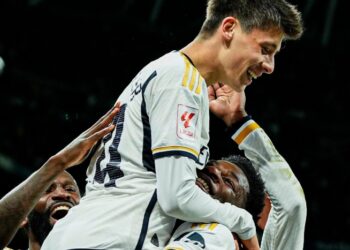 Real Madrid formasıyla ilk golünü atan Arda Güler, İspanyol basınında