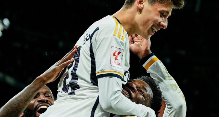 Real Madrid formasıyla ilk golünü atan Arda Güler, İspanyol basınında